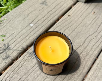 Beeswax Candle Jar