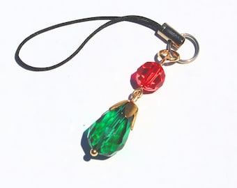 Howl's Moving Castle Phone Charm: Crystal Pendant, Anime Keychain