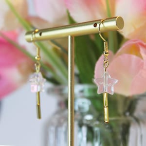 Mini Magic Star Wand Earrings | Tiny but Mighty Magical Accessories | Handmade Earrings