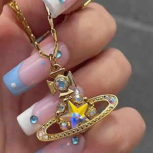 Vivienne westwood shooting star necklace hotsell