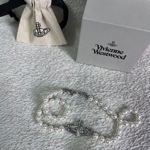 Collier pendentif Vivienne Westwood Mini bas relief choker Neuf zdjęcie 4