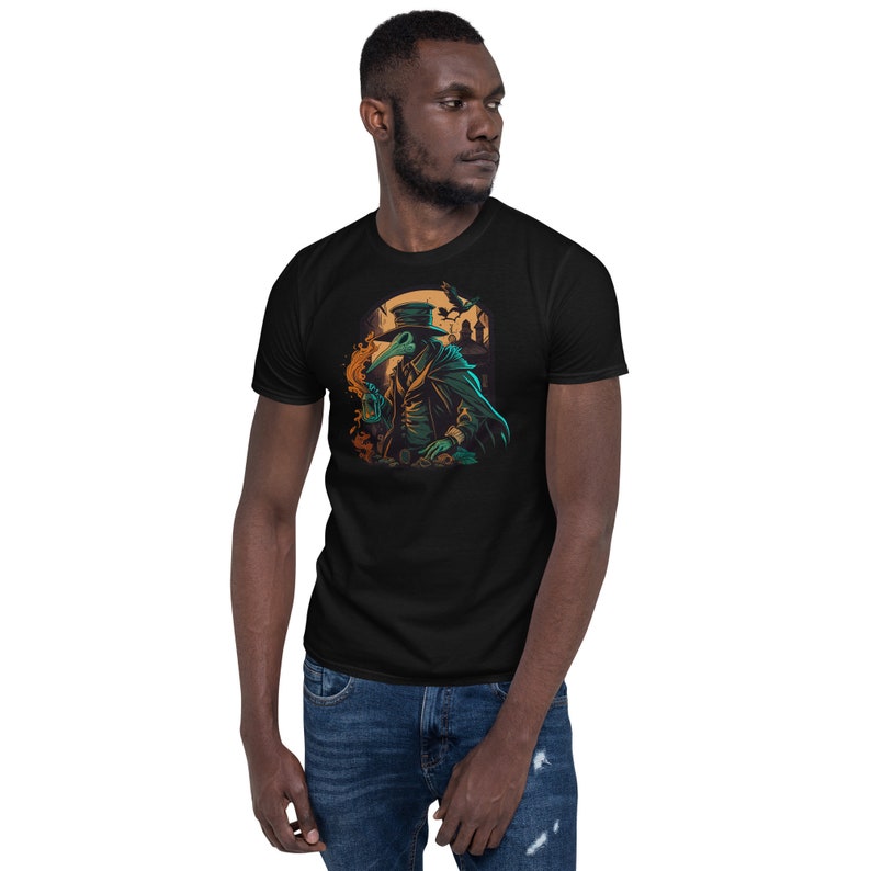 Plague Doctor t-shirt, Edgy shirt, Goth shirt, Gothic tee, cool t-shirt, artistic t-shirt