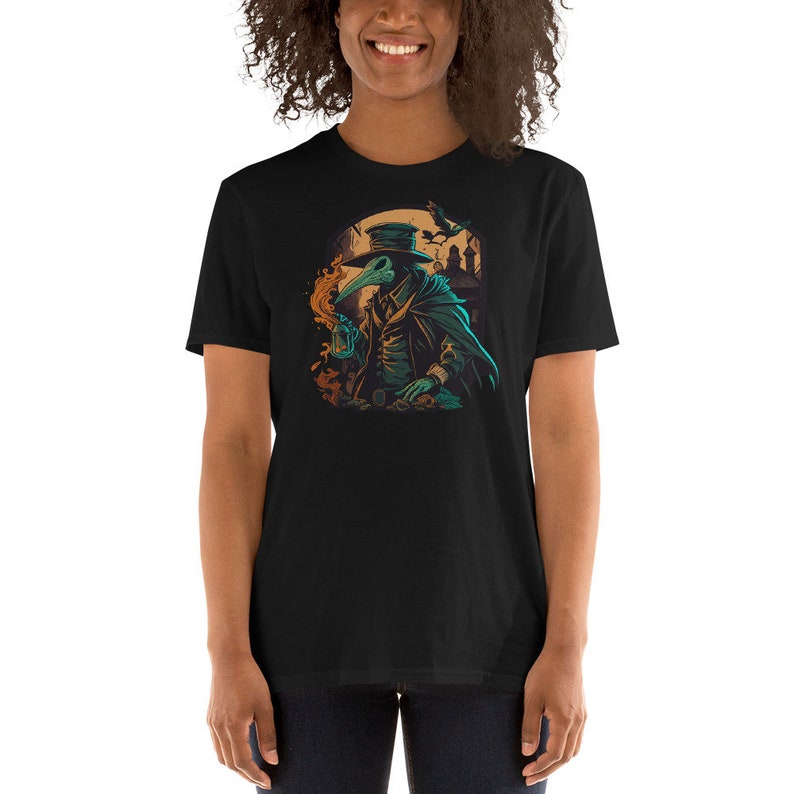 Plague Doctor t-shirt, Edgy shirt, Goth shirt, Gothic tee, cool t-shirt, artistic t-shirt