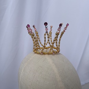 Pink Ballet Tiara, Crown, Swarovski, Fairy, Sleeping Beauty, Birthday Crown, Princess, Ballet