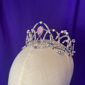 Silver and Purple/Lavender Ballet Tiara, Lilac Fairy, Sleeping Beauty, Sugar Plum Fairy, Dulcinea, YAGP, Ballet Competition