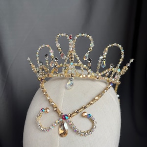 Black Swan Tiara, Odile, Swarovski Elements , Le Corsaire, Medora, Nikiya, Ballet Tiara, Ballet Crown, Swan Lake
