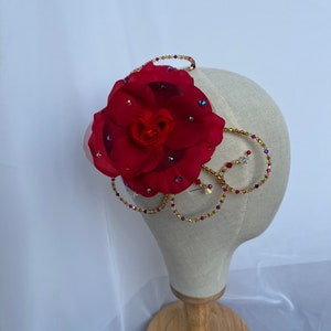 Ballet Flower Headpiece, Don Quixote, Paquita, Spanish, Nutcracker, Swarovski Elements