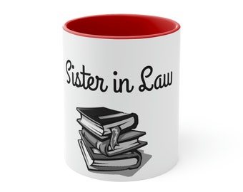 Sister in Law Accent Coffee Mug, 11oz