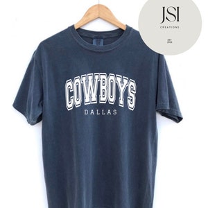 Comfort Colors Cowboys, sports t-shirt, football t-shirt, oversized t-shirt, unisex