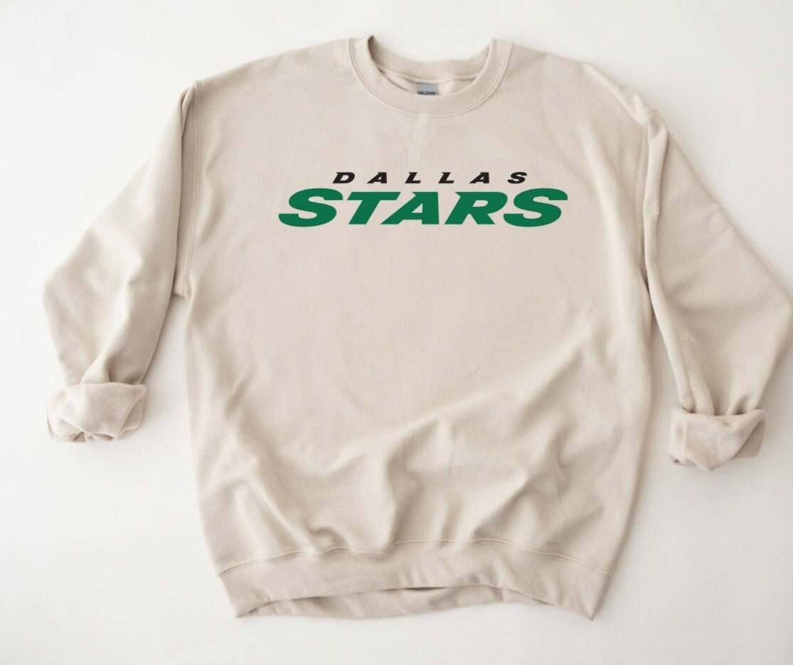 ED BELFOUR DALLAS STARS VINTAGE 1990'S LOGO 7 JERSEY YOUTH XL