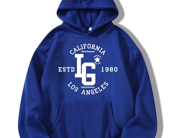 Sudadera con capucha de Los Ángeles California - Abraza el ambiente de la costa oeste