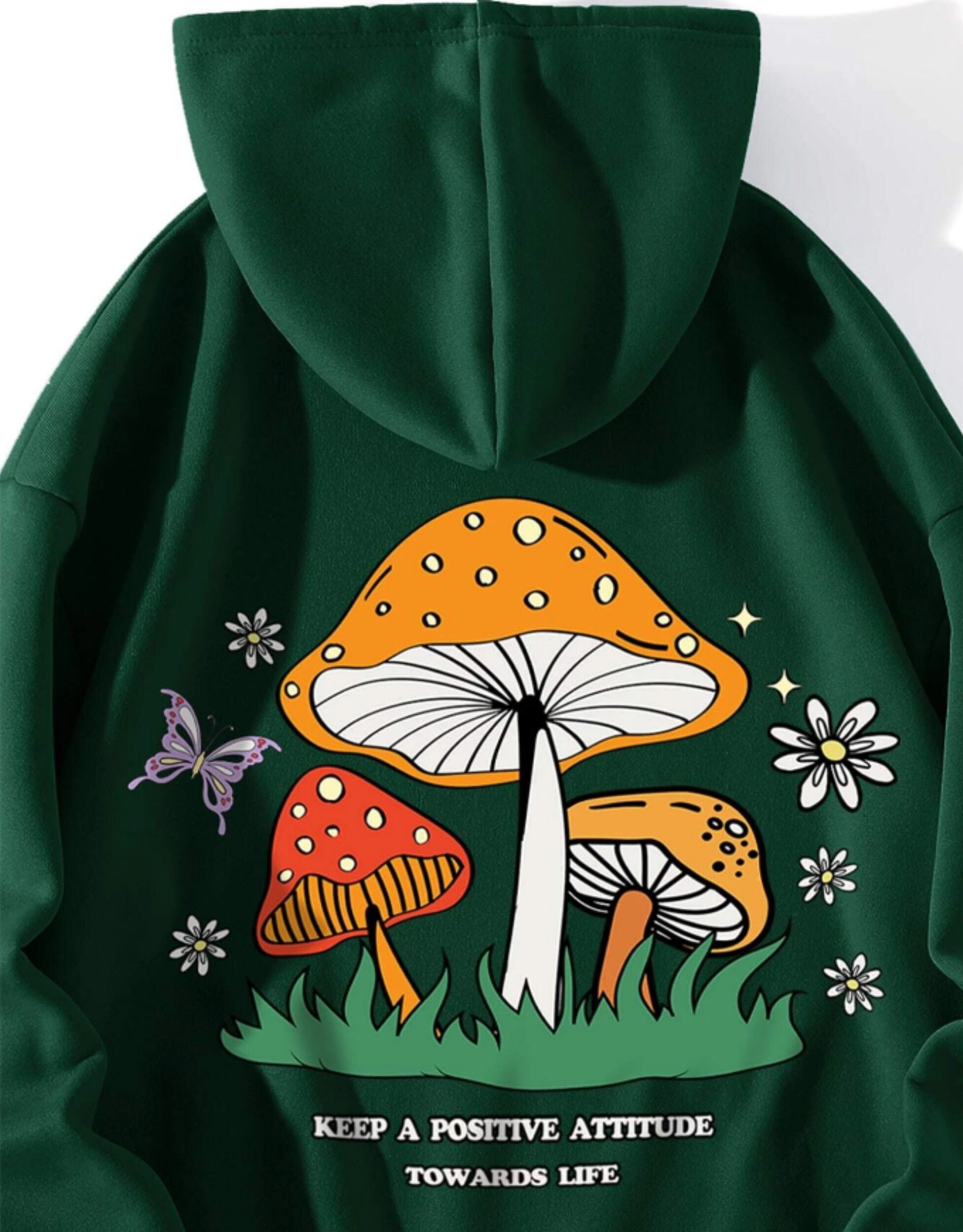 Dark Green Hoodie - 