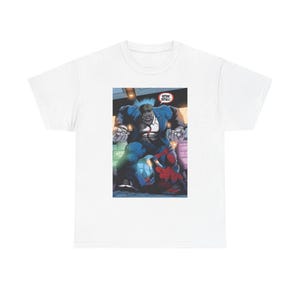 Joe Fixit Hulk vs. Spider-Man Unisex Tee image 3