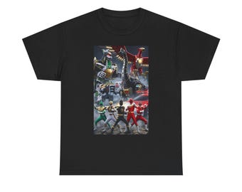 Power Rangers JDF Zords ES Unisex Tee