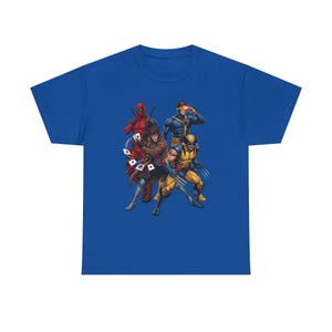 X-Men Deadpool, Wolverine ES Unisex Tee image 6