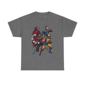X-Men Deadpool, Wolverine ES Unisex Tee image 5