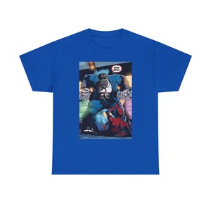 Joe Fixit Hulk vs. Spider-Man Unisex Tee image 7