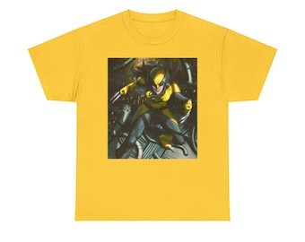 X-23 Wolverine Unisex Heavy Cotton Tee