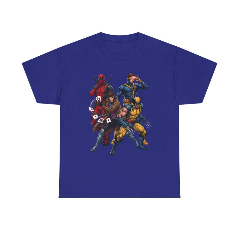 X-Men Deadpool, Wolverine ES Unisex Tee image 12