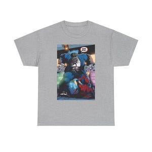 Joe Fixit Hulk vs. Spider-Man Unisex Tee image 5