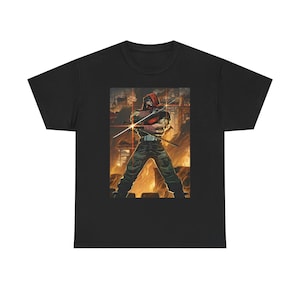 Koszulka unisex Red Hood Swords
