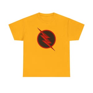 Reverse-Flash Logo Unisex Heavy Cotton Tee