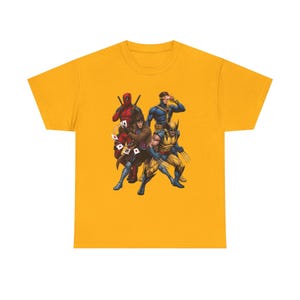 X-Men Deadpool, Wolverine ES Unisex Tee image 10