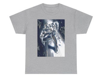 Vtg 1989 Silver Surfer the Cosmic Power T-shirt Black M 80s Screen