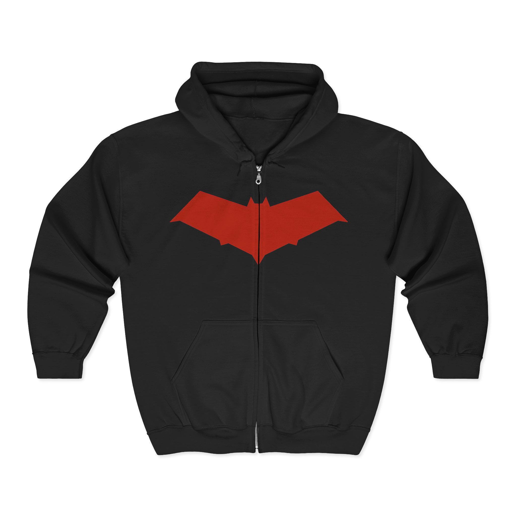 Red Hood Logo Unisex Heavy Blend™ Full Zip Hooded Sweatshirt - Etsy