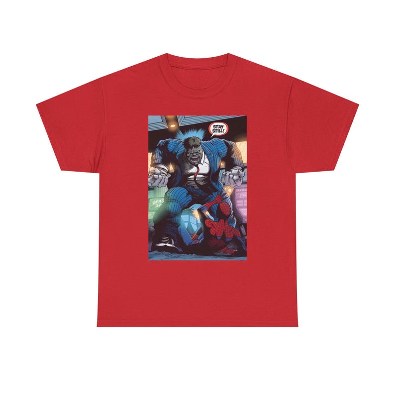 Joe Fixit Hulk vs. Spider-Man Unisex Tee image 2