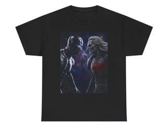 Maglietta unisex Silver Surfer Black vs. Knull MHF