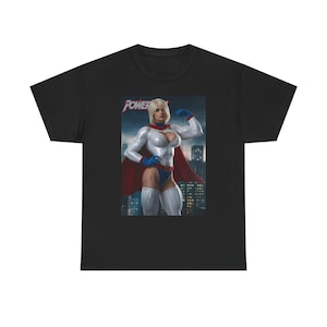Power Girl MHF Unisex Heavy Cotton Tee