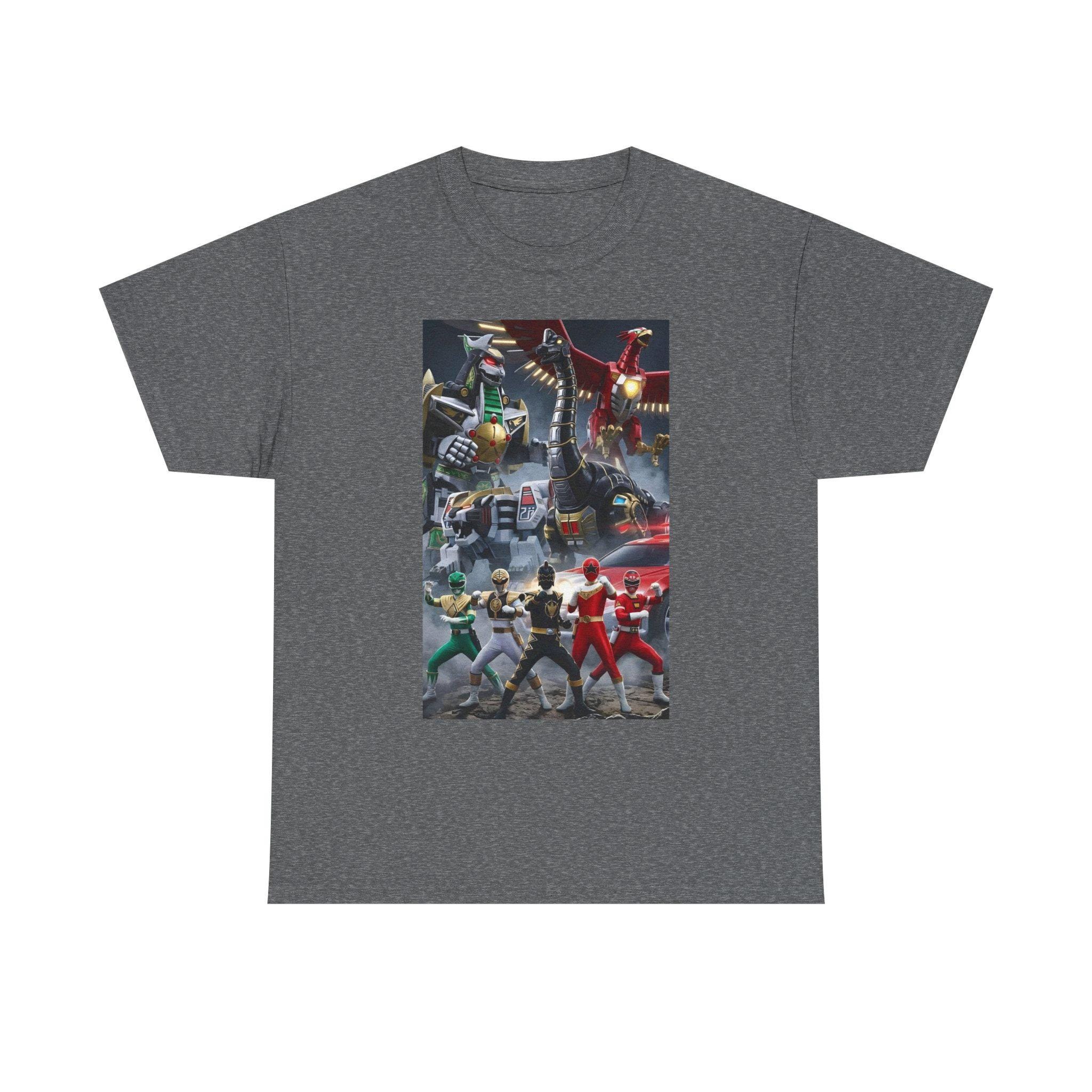 Power Rangers Jdf Rangers Power Rangers JDF Zords ES Unisex Tee - Etsy