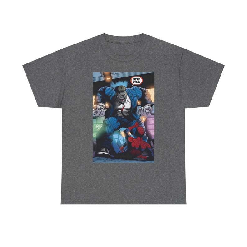 Joe Fixit Hulk vs. Spider-Man Unisex Tee image 12