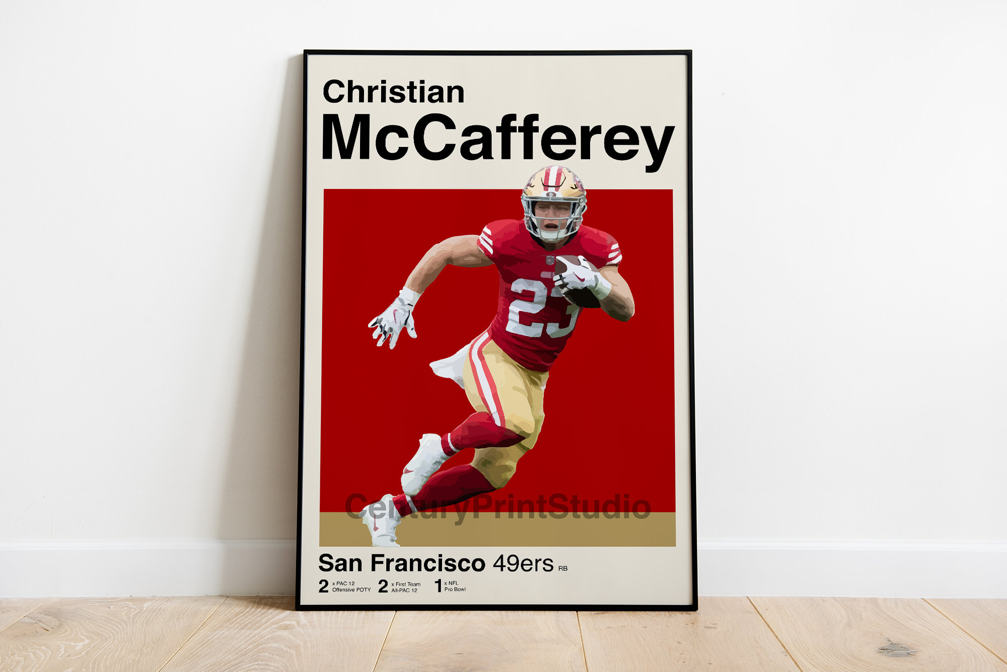 San Francisco 49ers: Christian McCaffrey 2022 Outdoor Player - Officially  Licensed NFL Outdoor Graphic