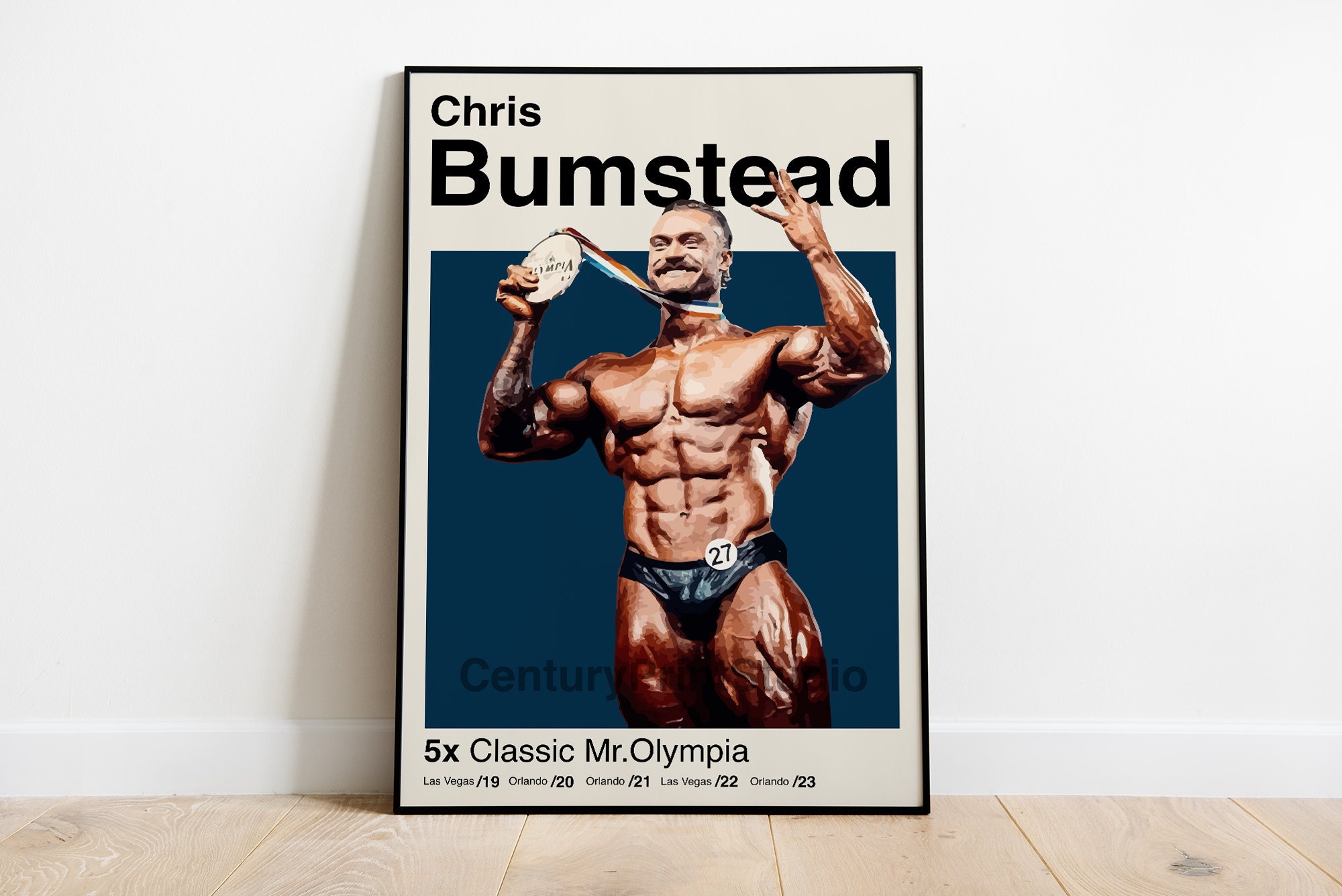 Chris Bumstead T-Shirts - Raw Grand Prix T-shirt