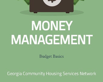 Money Management Series Budget Basics EBook