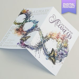 Carte inspirante | Carte Amis pour toujours | Carte Besties Forever | Imprimable numérique | Carte imprimable | Carte de téléchargement numérique | Basé sur la foi