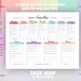 Daily Task Organizer Task Map Printable To-do PDF Daily Task Tracker ...