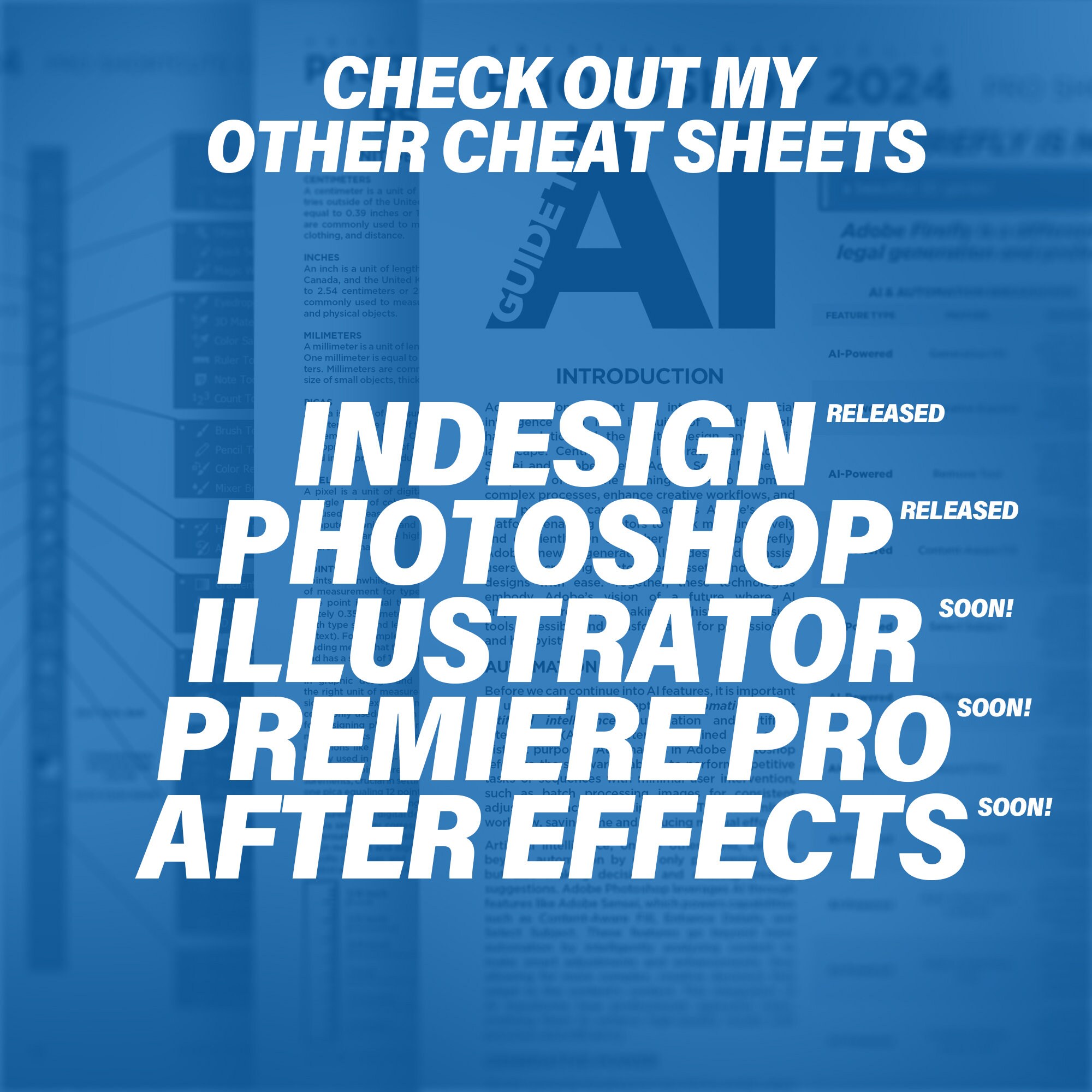 Adobe Photoshop 2024 Cheat Sheet: Complete Guide With Shortcuts, File