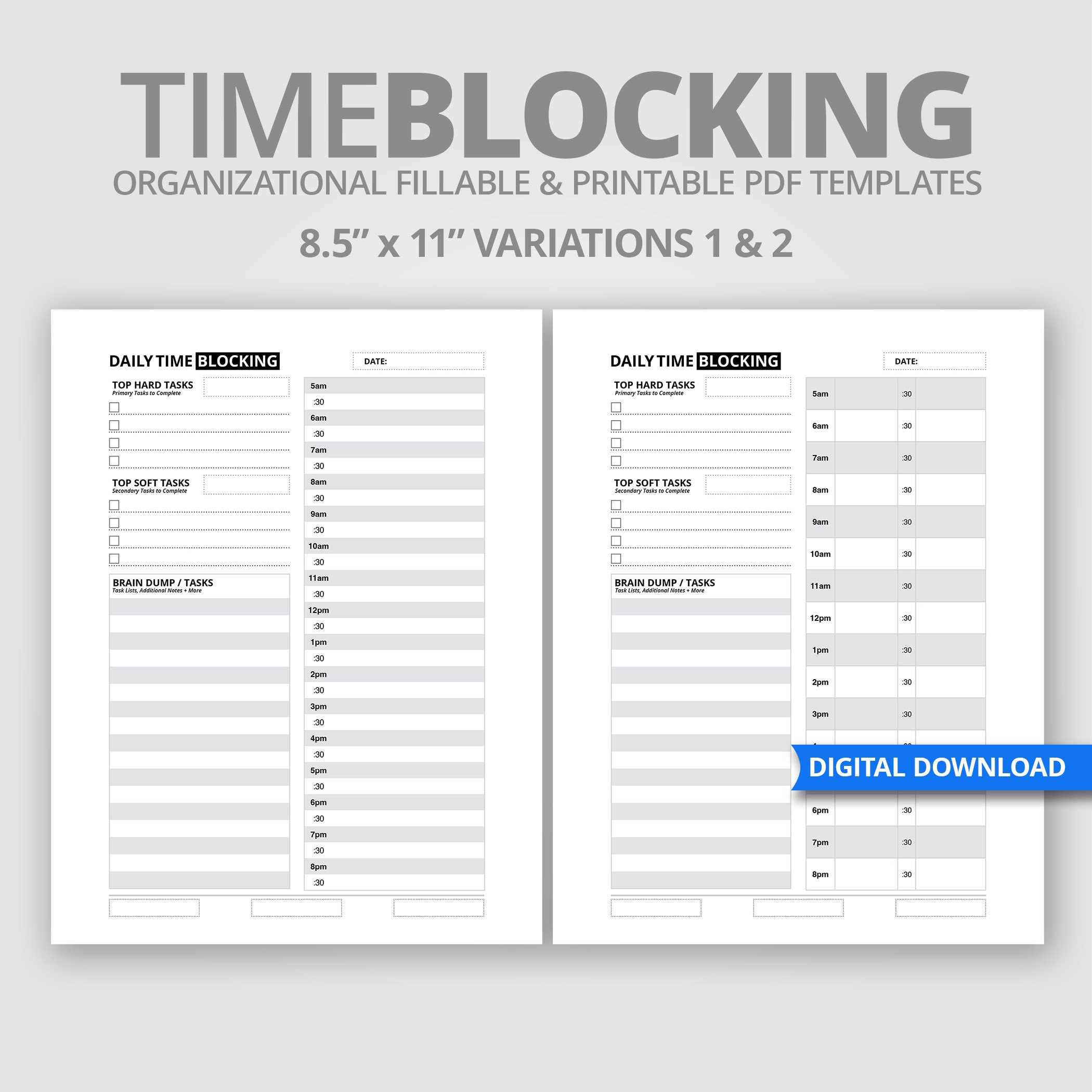 Elon Musk's Time Blocking Task & Time Scheduling Templates Project ...