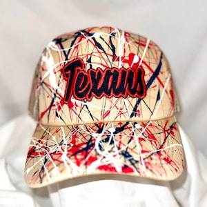 Custom Houston Texans Trucker Hat | Game Day Spirit Hat