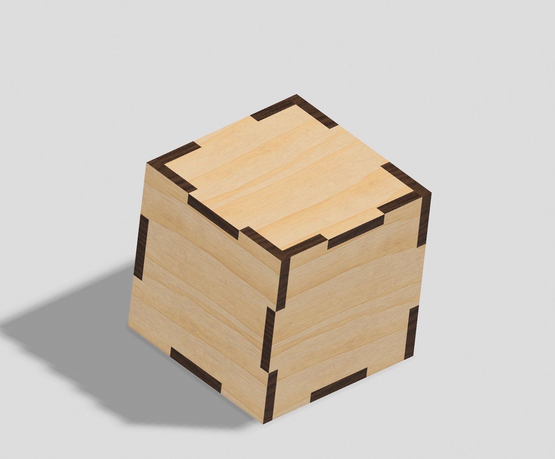 Box File 2inch 2inch X 2inch Cube Box 1/8 Inch Thick Wood Laser Cut Digital File - Etsy