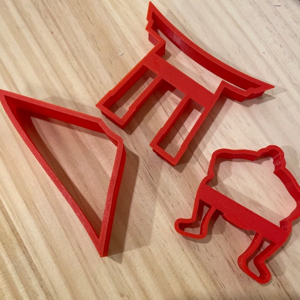 Japan Themed Cookie Cutters- Digital Files, 3D printed