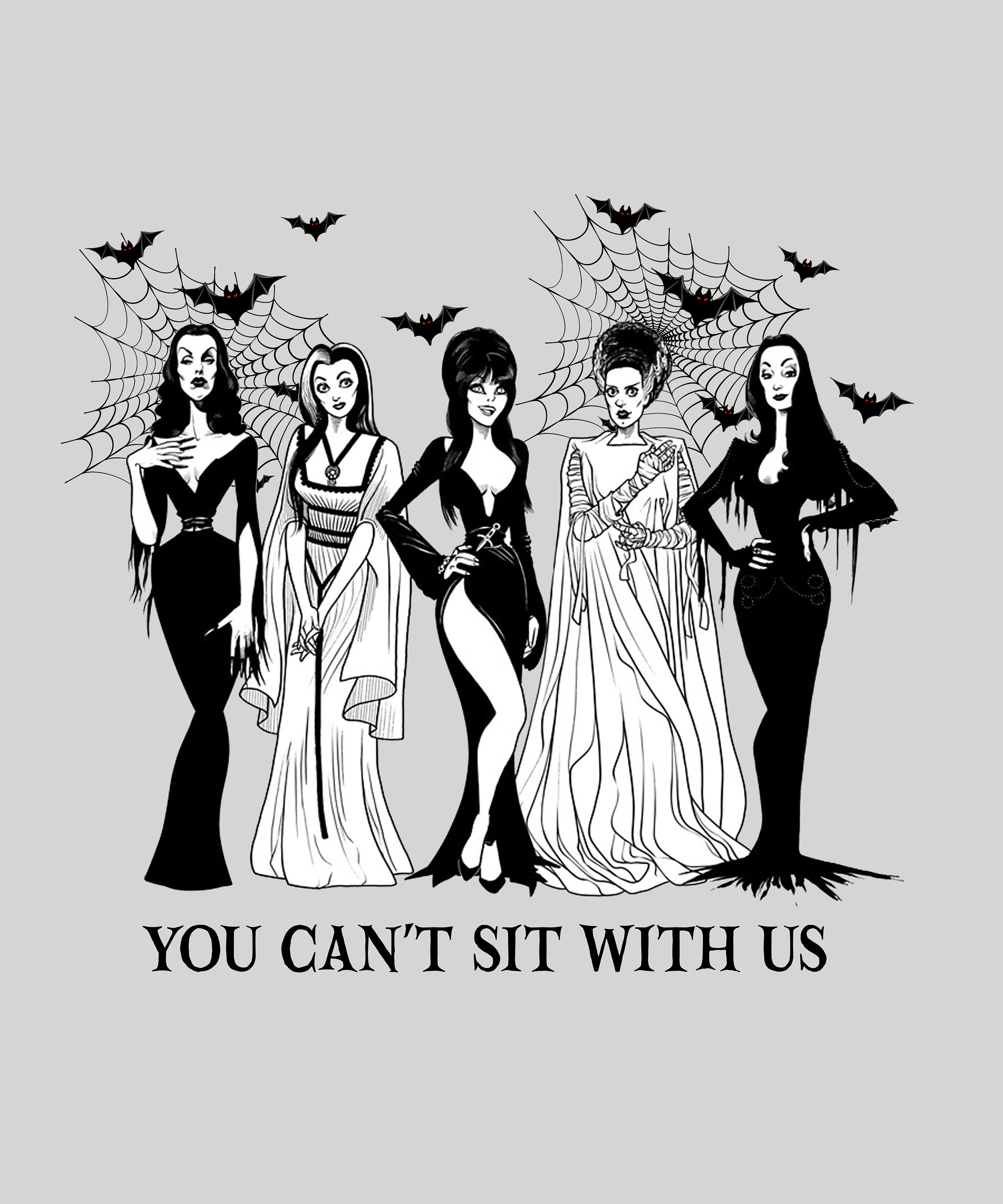You Cant Sit With Us halloween You Can