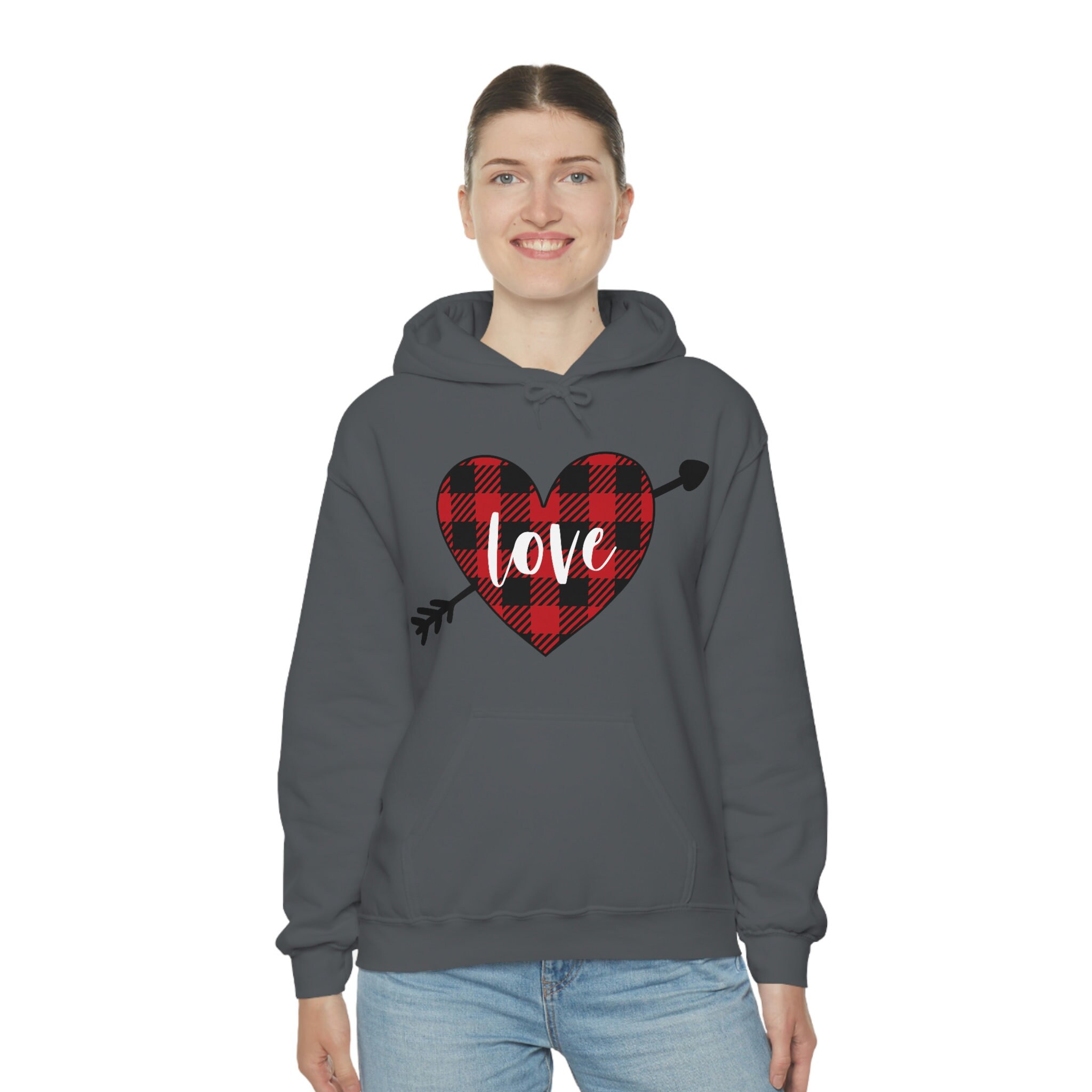 Unisex Heavy Blend Hooded Sweatshirt, Love, Valentine's