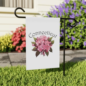 Kleurrijke Connecticut Mountain Laurel Banner - Levendige tuin- en huisdecoratie