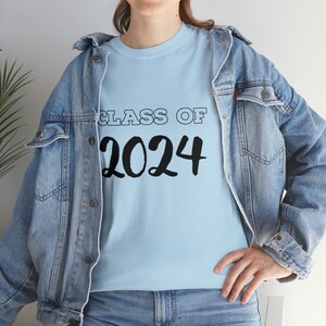 senior class, Class of 2024, Back to school, Unisex Heavy Cotton Tee, school t-shirts, students, teaching staff shirt, graduation gift shirt