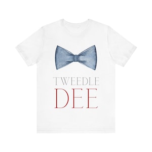 Tweedle Dee Fancy, Alice in Wonderland T-Shirt - Adult Sizes