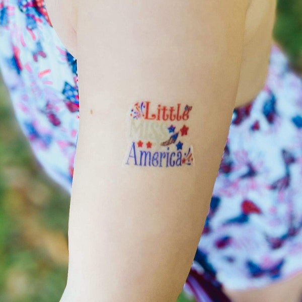 4th of July Temporary Tattoos - Etsy